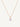 18ct yellow gold claw set diamond solitaire necklace - 1.01ct