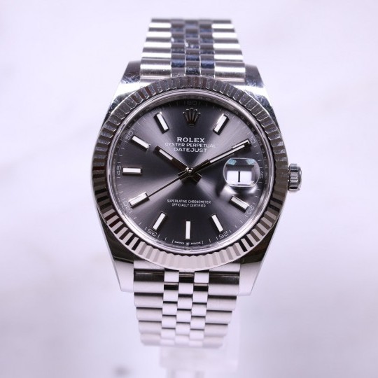 Rolex Datejust 41mm Rhodium 126334