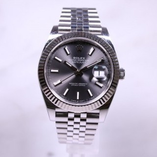 Rolex Datejust 41mm Rhodium 126334